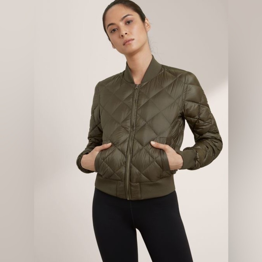 TNA Olive Puffer Jacket